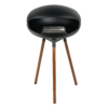 Bio Ethanol Haard - Statief - Walnoot
